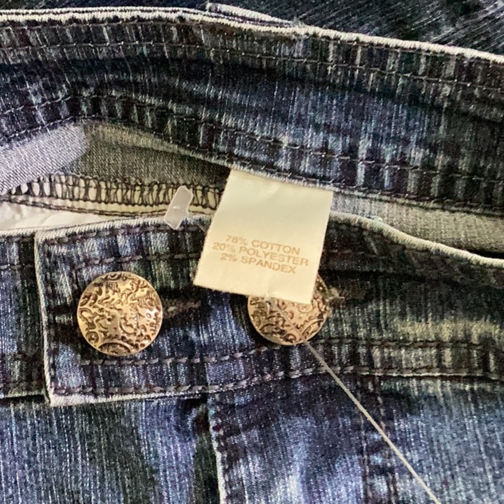 🦋NWOT Avenue Jeans So Fun Size 26 Awesome Denim Skirt Wardrobe Must Have 🦋 - Picture 9 of 9